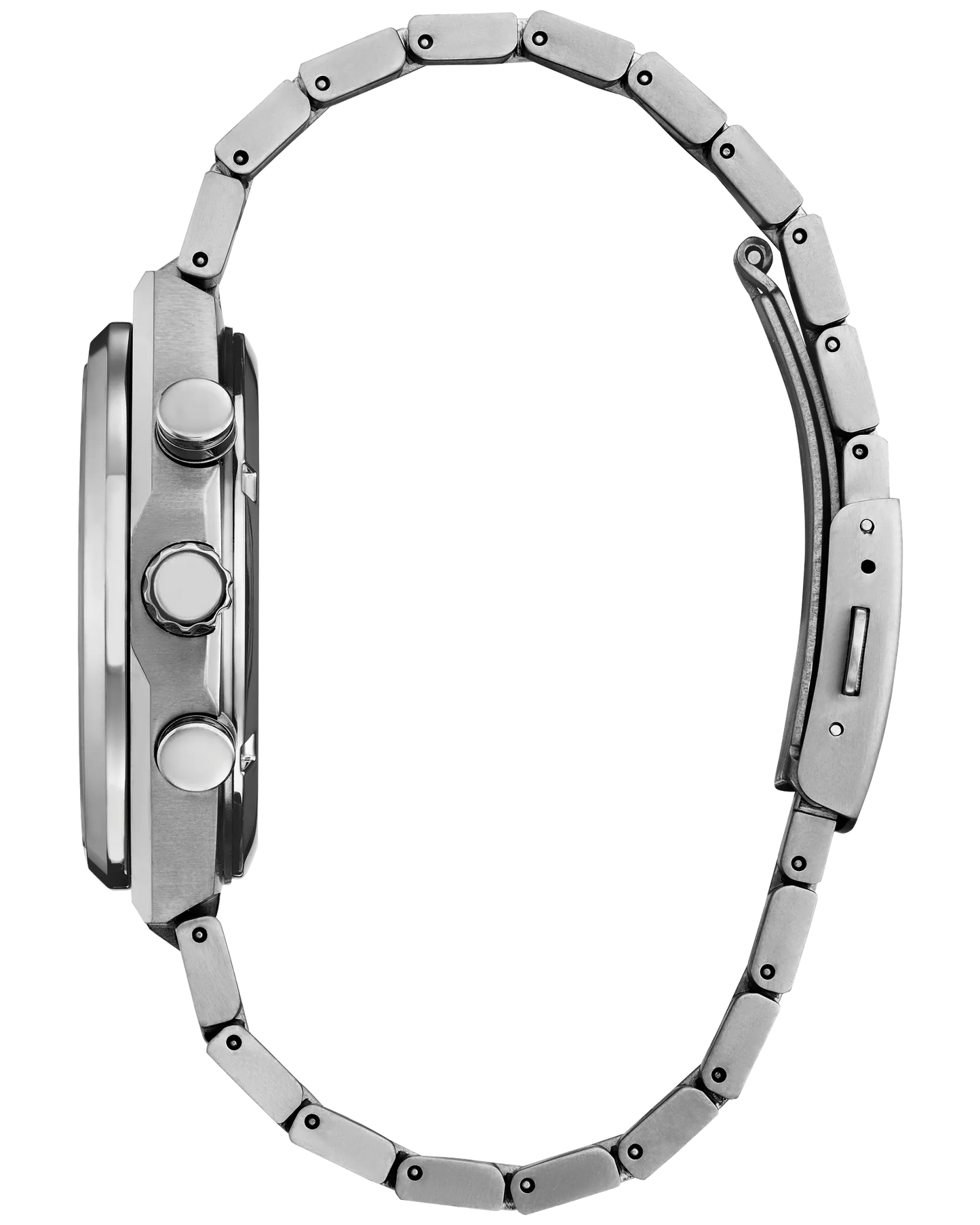 Citizen Zenshin Chronograph Super Titanium Esfera Plateada — CA4610-85A