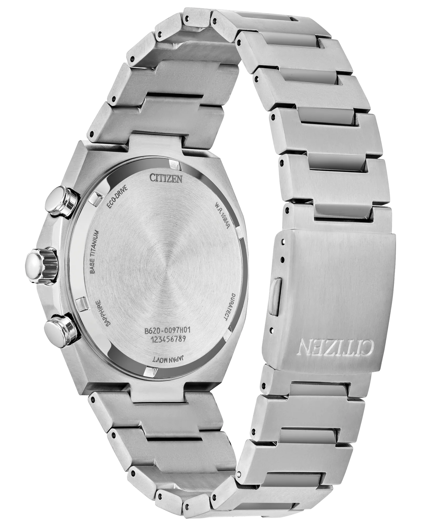Citizen Zenshin Chronograph Super Titanium Esfera Salmón — CA4610-85Z