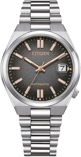Citizen Tsuyosa Automático Esfera Plateada / Azul — NJ0200-50E