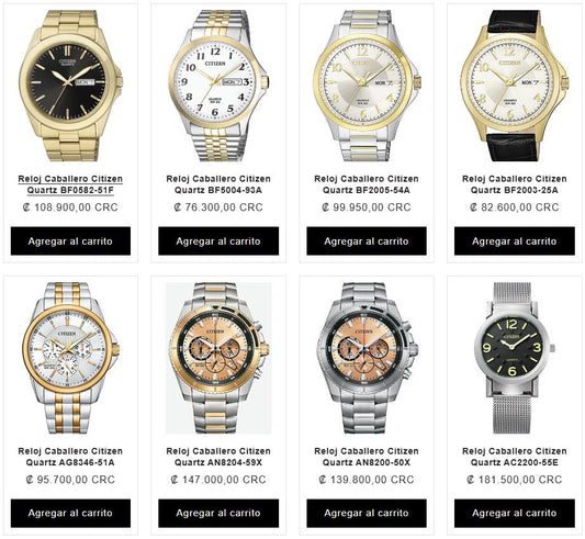 Relojes en Costa Rica