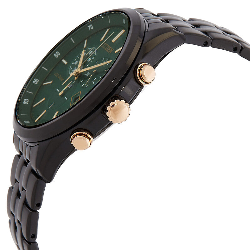 Reloj Cronógrafo GMT para Hombre con Esfera Verde - AT2576-50X