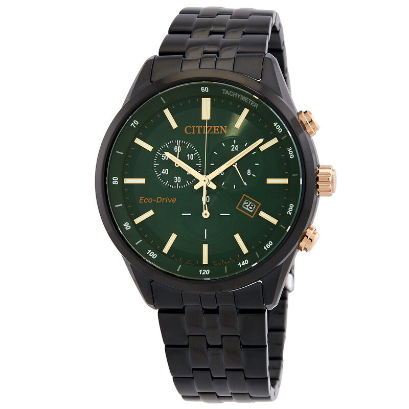 Reloj Cronógrafo GMT para Hombre con Esfera Verde - AT2576-50X