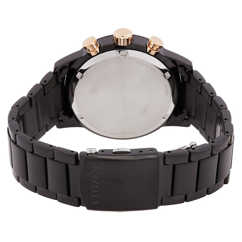 Citizen Chronograph Eco-Drive Esfera Negra — CA0746-85E