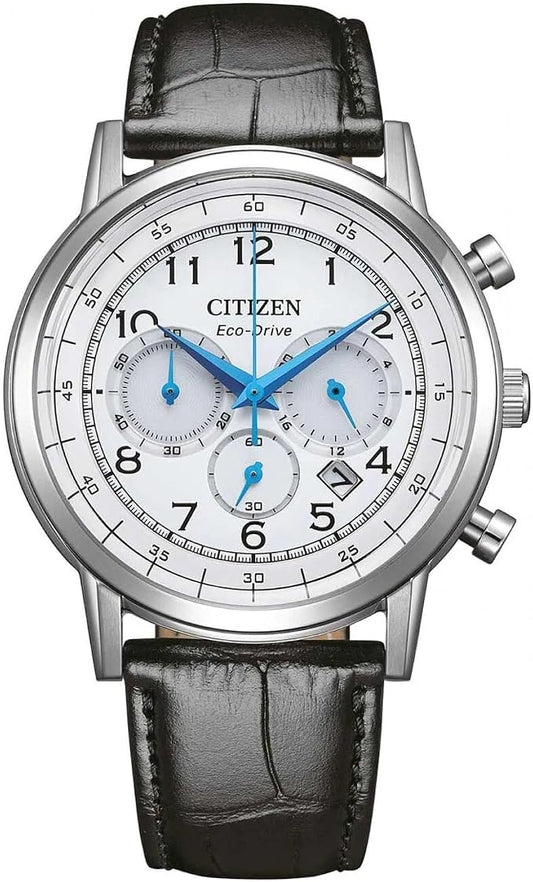 Citizen Chrono Classic Eco-Drive Esfera Blanca — CA4630-02A