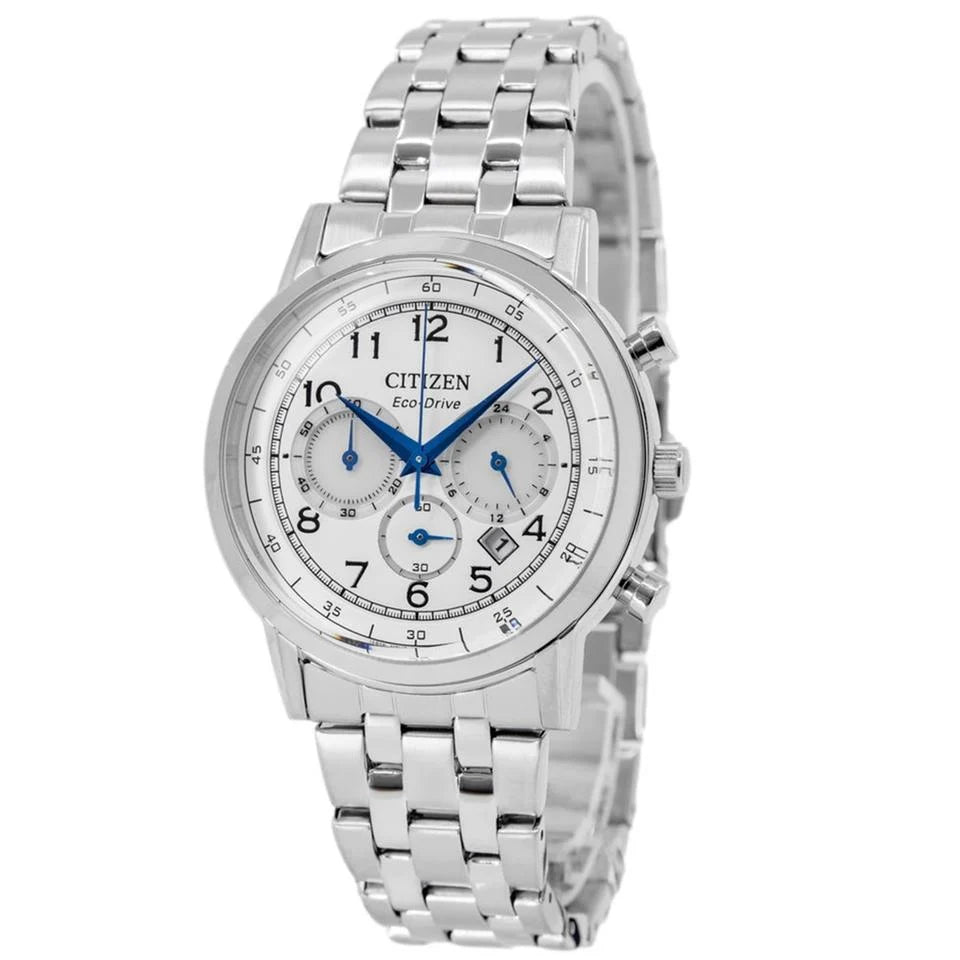 Citizen Chrono Classic Eco-Drive Esfera Blanca — CA4630-53A