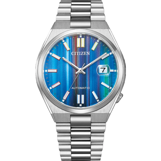 Citizen Tsuyosa Automático Esfera Espectro Multicolor — NJ0151-53W
