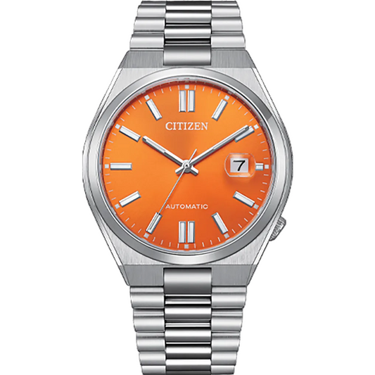 Citizen Tsuyosa Automático Esfera Naranja — NJ0151-88Z